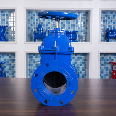 شیر دروازه ای GGG40 Dn150 F4 مهره مسی PN16 شیر دروازه فولادی کربنی