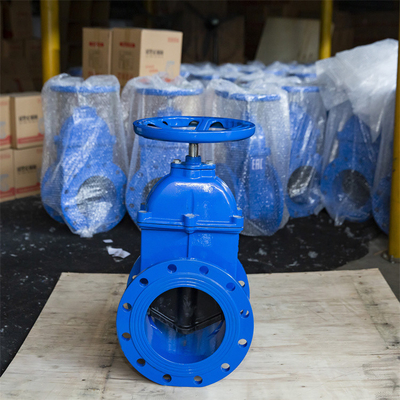 دریچه دریچه ای Soft Seal PN10 QT450 DN200 Copper Screw Female PN16 Gate Valve