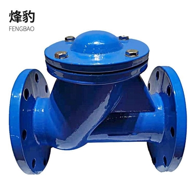 دریچه چک آهنی داکتیل DIN3202 F6 برای خط فاضلاب صافی 300 میلی متری PN10 Y