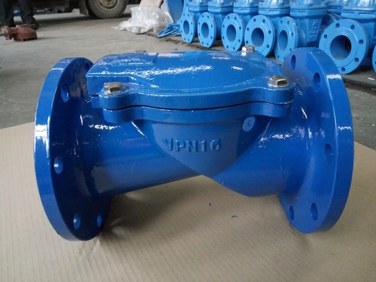 شیر بررسی صندلی لاستیکی DN50-DN600 GGG50