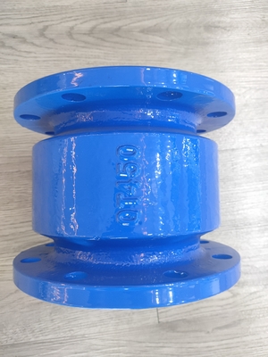 صدا خفه کن QT450 نوع فلنج شیر غیر برگشتی خاموش کننده فاضلاب PN10 PN16 آهن