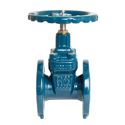شیر گیت چدن ضد لباس DN100 GGG50 Handwheel Water Seal Gate Valve