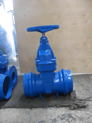 سوکت ضد زنگ نوع سوکت لاستیک سیل گیت شیر ​​PN10 Pn16