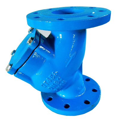 ANSI125 / ANSI 150 فلانج انتهای آهن انعطاف پذیر Y Strainer