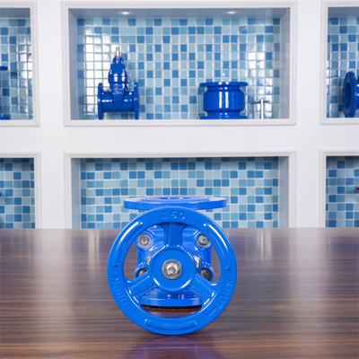 دریچه دروازه ای QT400 Din F4 آسیاب توپی آب بندی نرم Ggg40 PN16 آهن DN50