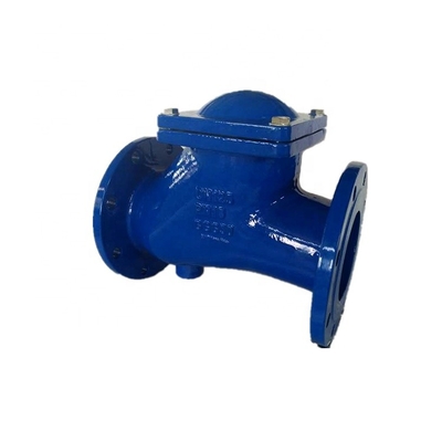 شیر چک چدن گره ای H44X-16Q شیر چک فلاپ لاستیکی داکتیل DN50