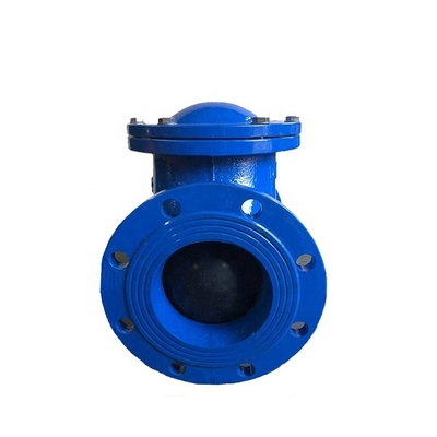 شیر چک چدن گره ای H44X-16Q شیر چک فلاپ لاستیکی داکتیل DN50