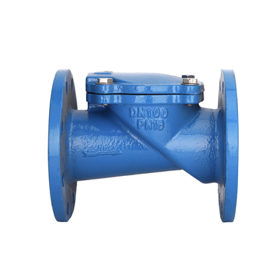 شیر چک توپ شناور ندولار چدن Pn10 Pn16 سوپاپ چرخشی فلنجدار
