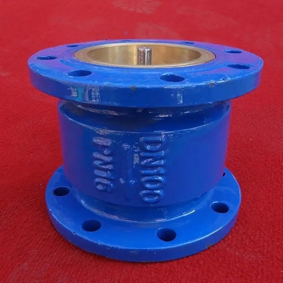 شیر چک چدن گره ای Hc42x شیر چک فاضلاب بی صدا GGG50 QT450
