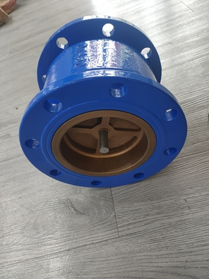 صدا خفه کن QT450 نوع فلنج شیر غیر برگشتی خاموش کننده فاضلاب PN10 PN16 آهن