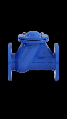 BS DIN بال سوپاپ لاستیکی صندلی GGG50 PN16 QT450 گاز روغن فاضلاب