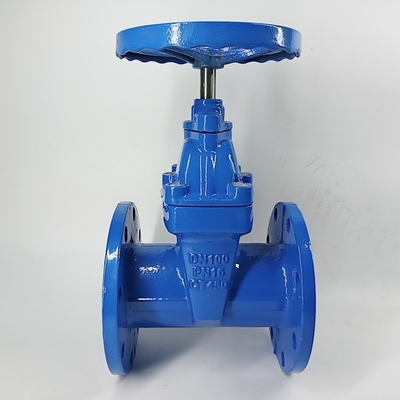قابل تنظیم Ggg50 Pn16 Sluice Flanged Flanged Seat Seat Gate Valve Handwheel