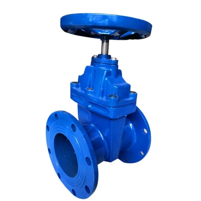 شیر دروازه صنعتی QT450 Pn16 DN100 100٪ بازرسی شده برای آب آشامیدنی سفارشی